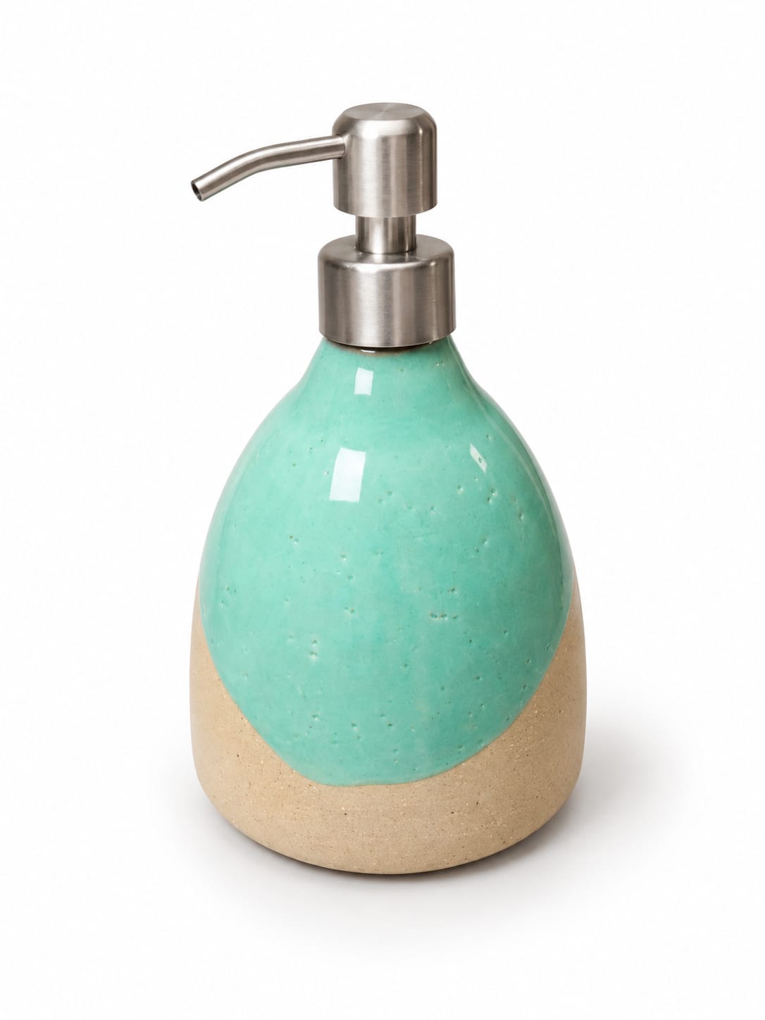 Handcrafted Ceramic Soap Dispenser
