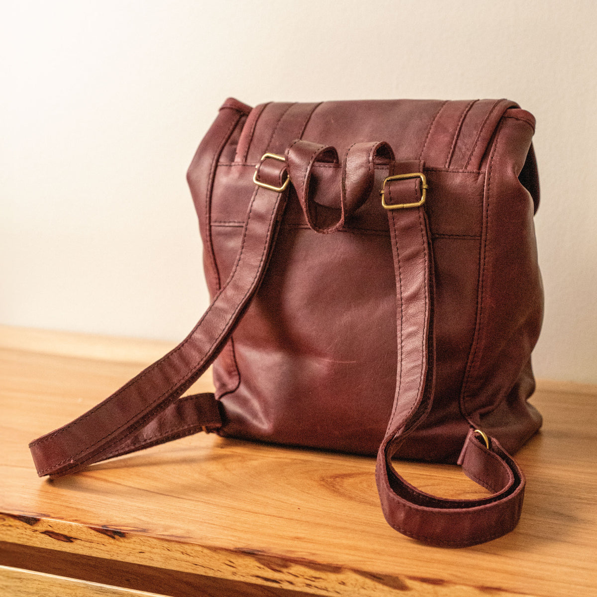 The Mason Leather Backpack
